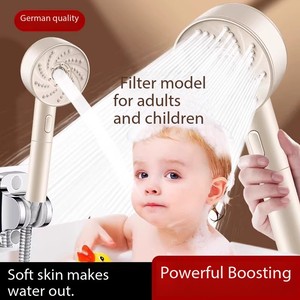 Clo loại bỏ nước làm sạch vẻ đẹp cao áp lọc vòi hoa sen đầu sử dụng nhà tắm vòi sen cầm tay đầu - Product Image 3
