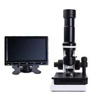 SCIEDU Microscope à Microcirculation Composé Numérique USB 7 Pouces Écran LCD Affichage Nailfold Capillaire Lcd Microscope Numérique