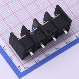 DBT30C-11.0-4P-BK-P Barrier Terminal Block Through hole Component (THT),P=11mm Connector - Product Image 2