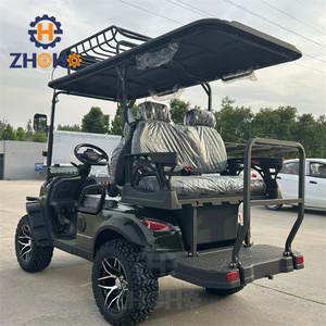 Carrito de Golf Eléctrico de 4 Plazas Económico para Recorridos Fáciles, Buggy Turístico Chino - Product Image 4