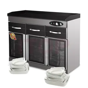 Armoire de désinfection de vaisselle stérilisateur à l'ozone pour assiettes baguettes plats occidentaux tasses à thé tasses à café et tasses à vin rouge