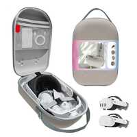 Étui de transport universel et de protection pour le contrôleur de casque Meta Quest3/3S VR, sac de rangement portable, étui rigide