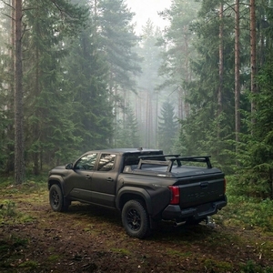 Toldo Manual Profesional de Aluminio para Camioneta Toyota Tacoma <span class=keywords><strong>Tundra</strong></span> <span class=keywords><strong>2021</strong></span>+ <span class=keywords><strong>Ford</strong></span> Ranger F150, Cubierta Rígida para la Plataforma de Carga - Product Image 4