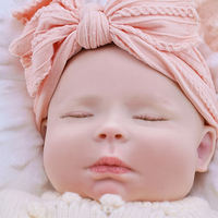Poupée Reborn Fille Corps Entier en Silicone Souple de 18 Pouces, Réaliste, pour Collection, Compagnon d'Âge Avancé, Accessoire de Photographie de Bébé et de Cinéma