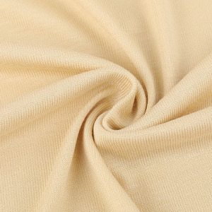 834 #1 모달 울 40S 1*1 캐주얼 니트 스트레치 원단 풀 랙 울 의류 260 GSM 중간 무게 통기성 - Product Image 1