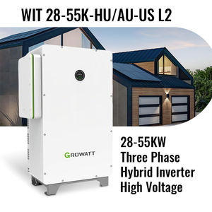 Inversor Solar Híbrido Trifásico Comercial <span class=keywords><strong>Growatt</strong></span> de 28KW, 35KW, 40KW, 55KW, Onda Sinusoidal Pura, Resistente al Agua - Product Image 1