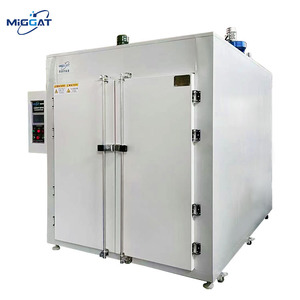 Ce chứng nhận tự động PLC Lò nướng nhiệt với Train-Type rails & xe đẩy di động | 200 ℃ nhiệt độ cao lưu thông Thiết bị sấy khô - Product Image 4