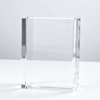 Vente directe d'usine, prix bas, haute qualité, blocs de verre cristallin gravés au laser 3D K9