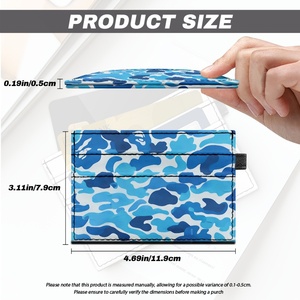 250 Anni di FORU: Borse di Lusso da Donna - <span class=keywords><strong>Porta</strong></span> Biglietti da Visita in Pelle PU Impermeabile, Piccolo e Raffinato <span class=keywords><strong>Porta</strong></span> <span class=keywords><strong>Carte</strong></span> in PU - Product Image 6