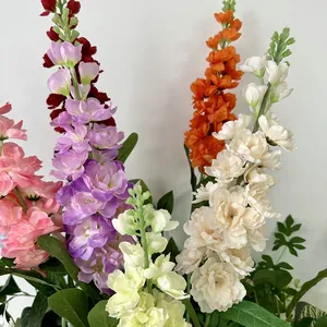 <span class=keywords><strong>Flores</strong></span> Artificiales de Delphinium para Decoración de Bodas, <span class=keywords><strong>Flores</strong></span> Artificiales para Decoración del Hogar y Bodas - Product Image 4