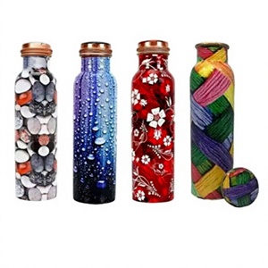 Trendy Floral Designer Eco-Friendly Metal Dishwasher Safe Anti-corrosion Coating Boiling Water Safe Outdoor Use <b>Tea</b> Drinkware - Product Image 6