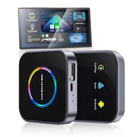 Boîtier intelligent multimédia portable pour véhicule avec puce Qualcomm 6115, réseau 4G complet, Carplay, GPS, positionnement multifonctionnel, vidéo