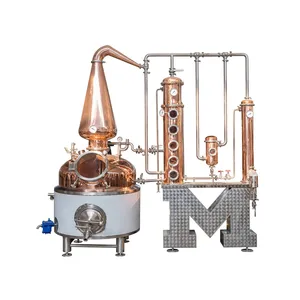 Meto nouveau style vente chaude usine distillerie colonne équipement de distillation distillateur d'eau industriel