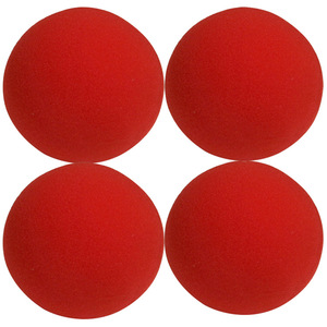 Trucchi magici personalizzabili da 10cm di spugna rossa con palla di spugna da mago - Product Image 2