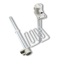 Élément chauffant en PTFE, résistant aux liquides acides et alcalins, tige chauffante électrothermique en tétrafluoroéthylène pour bain d'électrodéposition 220/380V