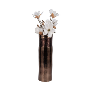 Vaso in Vetro Cilindrico Moderno Decorativo per Fiori, Elegante Elemento d'Arredo per Tavolo e Casa - Product Image 2