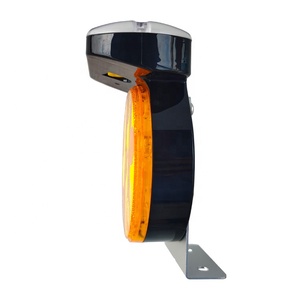 Owleye luce di avvertimento solare per la sicurezza del traffico con magnete integrato con riflettore e luce magnetica a led super luminosa