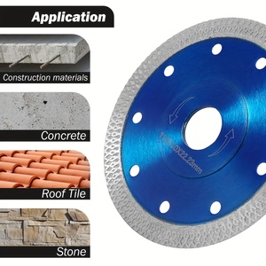Cuchillas de Corte en Seco Janelai Aptas para Azulejos de Cerámica y para Mármol, Cuchillas Turbo con Orificios de Montaje - Perfectas para Máquinas de Mármol - Product Image 5