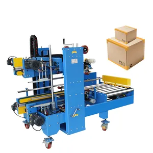 Automatic Edges 4 Corner Sides Carton Sealer Box Sealing Machine