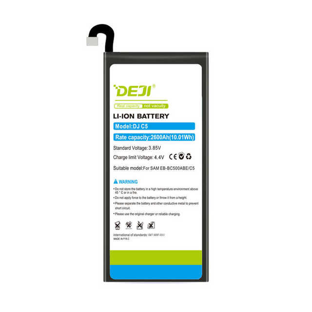 DEJI Wholesale AAA Grade Replacement Digital Batteries for Samsung Galaxy C5 C500 EB-BC500ABE Battery