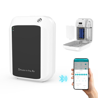 Machine de diffuseur de parfum d'air de diffuseur d'huile essentielle sans eau de parfum de batterie murale professionnelle pour le bureau à domicile