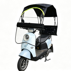 Electric Vehicle <b>Rain</b> <b>Canopy</b> Sunshade Detachable Windproof Sunproof Upper Placement Summer 2025 - Product Image 1
