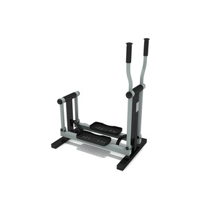 Machine elliptique de fitness extérieure robuste avec logo personnalisé, en acier inoxydable, pour les aînés et les espaces publics - Product Image 1