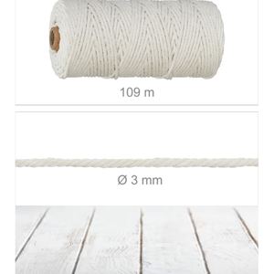 Kit de Macramé con Accesorios de Madera - Incluye Anillos, Varillas y Cuentas - Set Completo para Creaciones Artesanales - Product Image 3