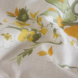 ชุดผ้าปูที่นอนลายดอกไม้ผ้าฝ้ายแท้ Meimian Kangduo 4 ชิ้น สไตล์ชนบท พิมพ์ลายดิจิทัล เป็นมิตรกับสิ่งแวดล้อม - Product Image 5