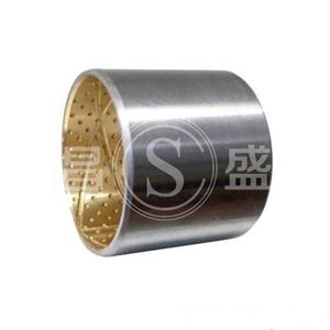 Oilless bi-metallic <span class=keywords><strong>Starter</strong></span> Motor mesin Bushing lengan tipe ISO3547 standar 12x14x12mm perunggu baja Motor listrik Semak - Product Image 2