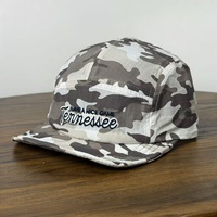Casquette de baseball unisexe tendance style américain camouflage à 6 panneaux, réglable, souple, pour hip-hop et danse urbaine, brodée