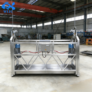 Plateforme élévatrice électrique de chantier avec nacelle de levage rotative à 360 degrés et fonction de rotation innovante - Product Image 1