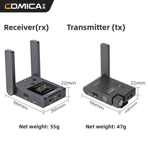 Microphone cravate sans fil professionnel <span class=keywords><strong>COMICA</strong></span> BoomX-U pour vidéos courtes, streaming en direct, interviews, vlogging mobile, réduction du bruit - Product Image 5