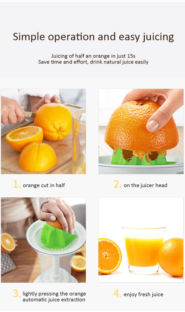 40W Optional citrus juicer wholesale press juicer kitchen appliances