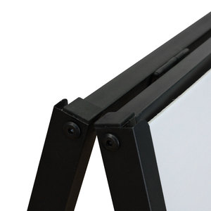 2024 thiết kế mới màu đen <span class=keywords><strong>61x91cm</strong></span> bảng quảng cáo hai mặt bảng hiệu bánh sandwich cho vỉa hè dấu hiệu bảng đen một khung - Product Image 4