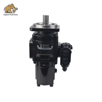 Pompe hydraulique à engrenages jumelée haute pression 332/E6671 avec vanne de commande, remplacement OEM