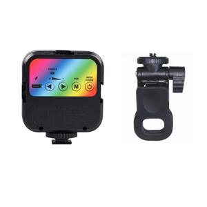 Lampe d'appoint LED RVB portable en forme de tofu pour la photographie et le streaming en direct sur mobile - Product Image 2