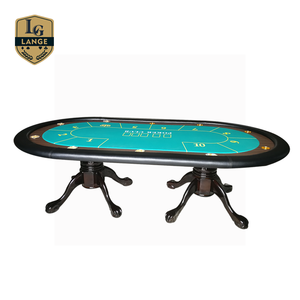 Table de <span class=keywords><strong>Poker</strong></span> Texas Hold'em, Table réversible, 96 pouces, avec couvercle en bois - Product Image 2