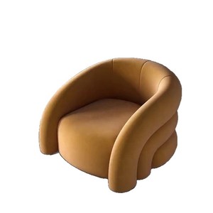 Poltrona Moderna a Sacco in Tessuto, Nuovo Design, Sedia Relax per Soggiorno, Arredamento Casa - Product Image 3