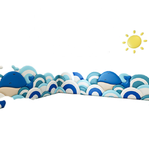 Vente en gros d'autocollants en mousse souple pour enfants, papier peint, mousse 3d PE, autocollants pour chambre d'enfants - Product Image 2