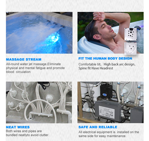 Jacuzzi Exterior Elevado para <span class=keywords><strong>5</strong></span> Personas con 2 Reposabrazos Balboa - Product Image 4