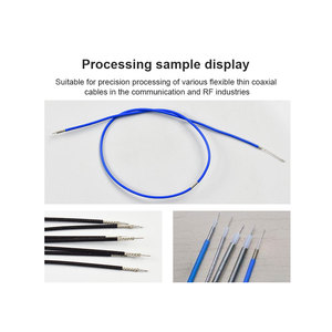 Machine à dénuder les câbles coaxiaux multicouches entièrement automatique de haute qualité prix d'usine équipement de fabrication de câbles - Product Image 5