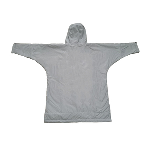 Abrigo de <span class=keywords><strong>baño</strong></span> impermeable personalizado para hombres y adultos, bata de parque de manga larga, diseño tropical moderno, chaqueta impermeable moderna antimicrobiana - Product Image 3
