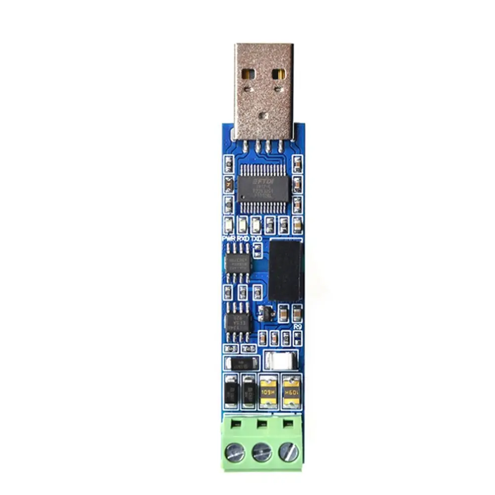Taidacent FTDI FT232 FT232RL Chip Isolasi Adaptor Modul USB untuk RS485 Converter RS485 Isolator