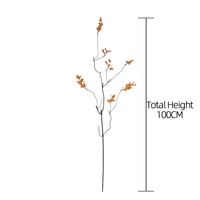 MW25304 Automne Verdure Faux Plantes Fleur Artificielle Feuilles D'automne Vase Intérieur Bureau Bureau Maison Table Centres De Table Décor