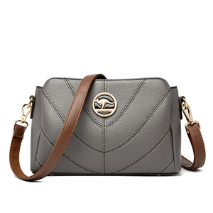 Fashion New Designer Crossbody Bags High Quality PU Leather <b>Shoulder</b> Messenger Bag Casual Totes Luxury Women Handbags and Purses - Product Image 4