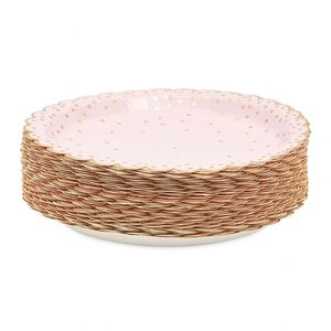 Party Supplies <b>Disposal</b> Paper <b>Plate</b> Pack 7 Inches FOIL Theme - Product Image 1