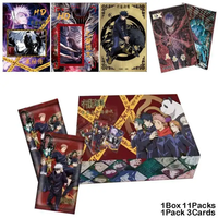 KAYOU Véritable Jujutsu Kaisen Cartes à Collectionner BP MR UR Satoru Gojo Itadori Anime TCG Carte de Jeu Booster Boîte Enfants Jouet Cadeau