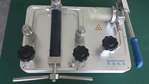 Manomètres de pression hydraulique en acier inoxydable HS710, 700 bars, haute précision, testeur de pression et de débit industriel portable - Product Image 4