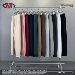 Winter Soft Thicken <strong>Fleece</strong> Unisex Solid Color Heavyweight Windproof Men <strong>Women</strong> Pants <strong>Trousers</strong> for Boy - Product Image 3